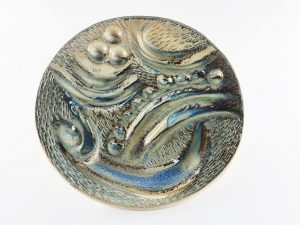 Nature's Wake decorative ceramic plate