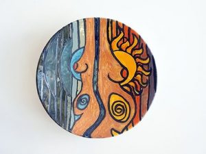Life Cycles feminine ceramic art